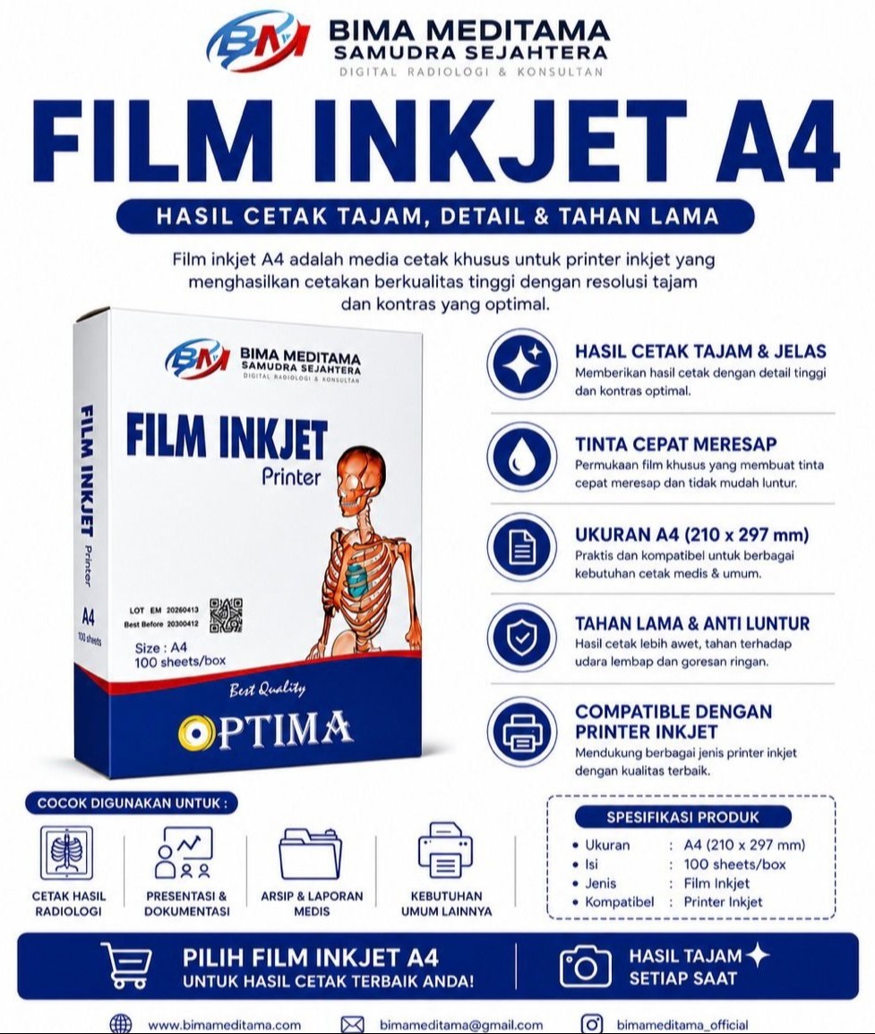 FILM X-RAY INKJET MEDIS